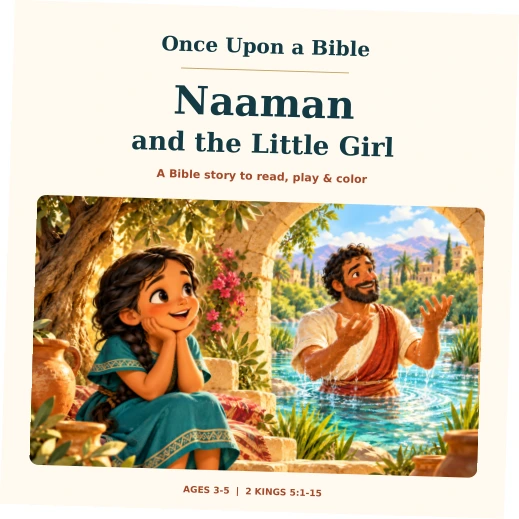Naaman and the Little Girl book cover